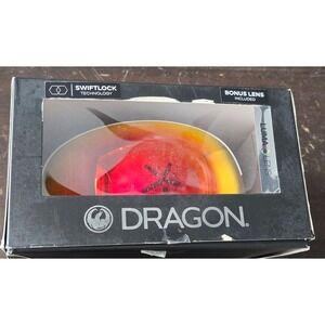 Dragon X2 Sierra Snow Goggles Lumalens Red Ion + Bonus Lens New/Some scratches